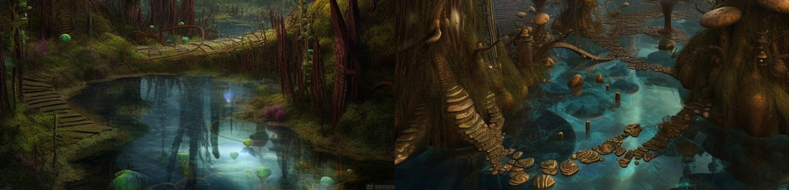 科幻城市建筑生活Midjourney关键词