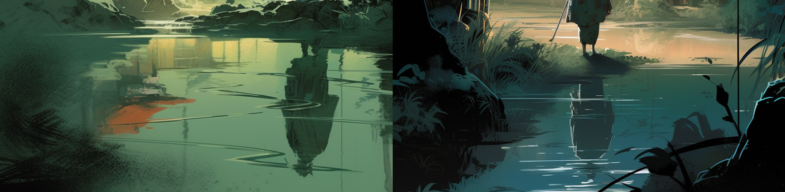 古装武士赏金猎人Midjourney咒语