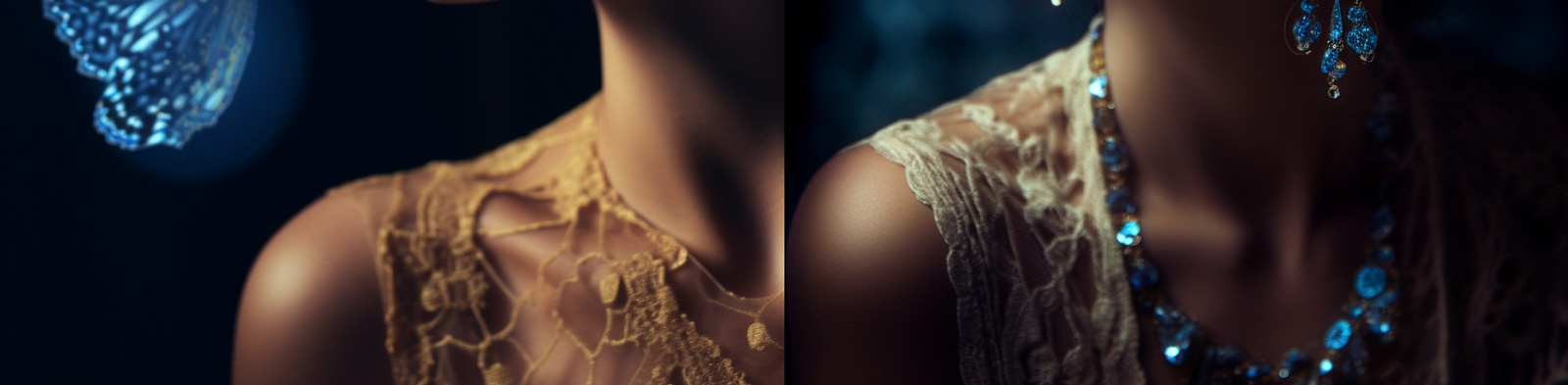 蝴蝶女孩摄影写真Midjourney关键词