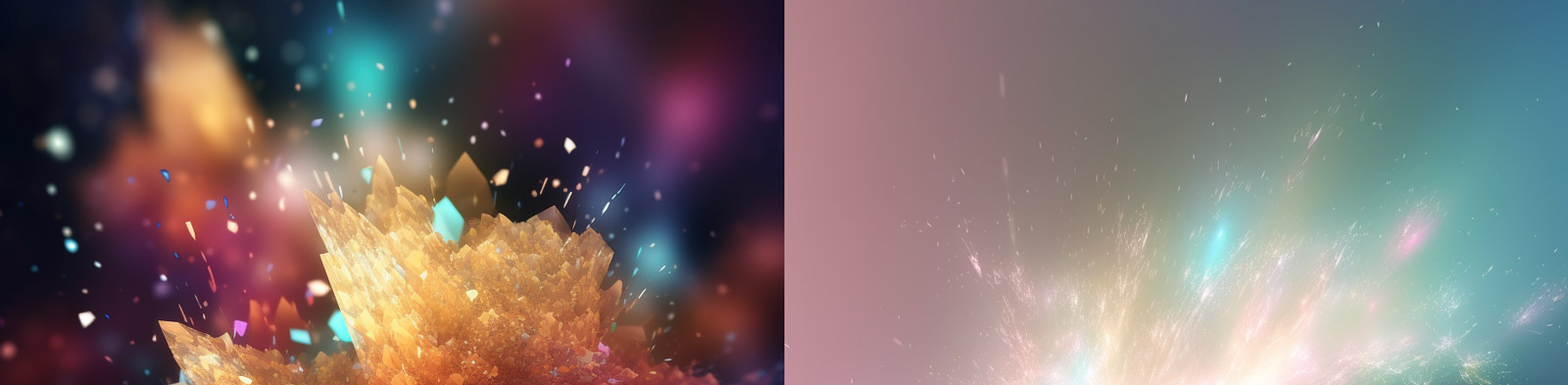 彩色放射效果渐变背景midjourney关键词