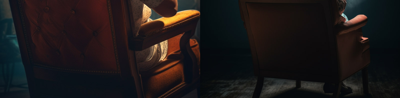 吸烟女子背影摄影Midjourney关键词