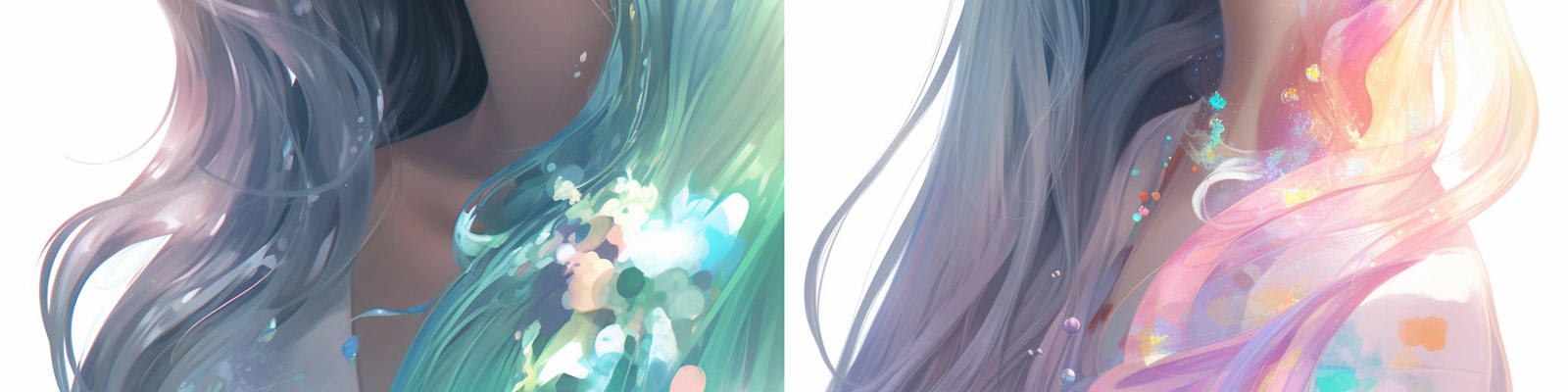 动漫卡通女孩形象Midjourney咒语