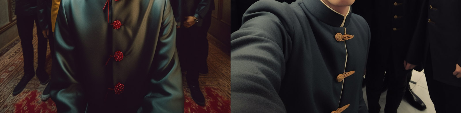 中国男子自拍效果midjourney关键词