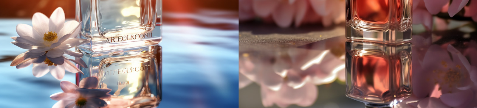 鲜花香水静物拍摄广告海报Midjourney咒语