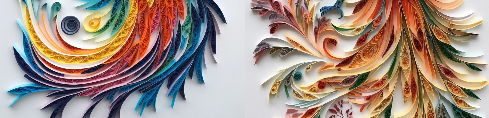 剪纸艺术凤凰孔雀Midjourney咒语