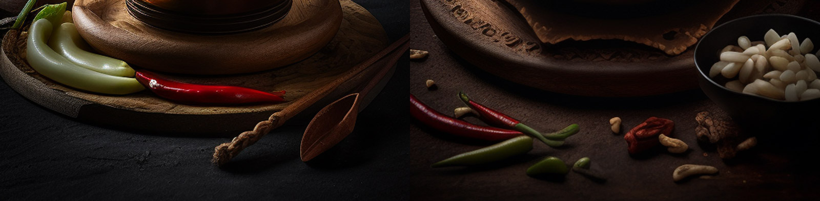 中国美食宫保鸡丁Midjourney关键词