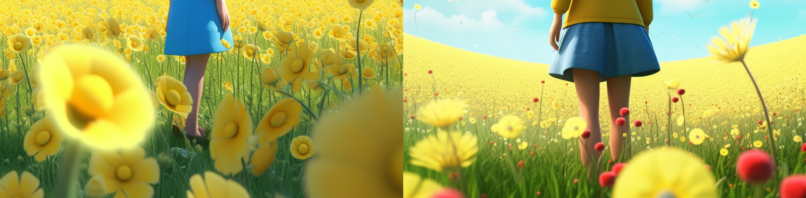 宫崎骏风格女孩Midjourney关键词