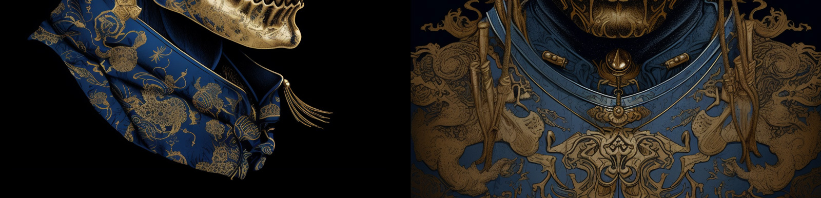 机械人物头颅模型Midjourney关键词