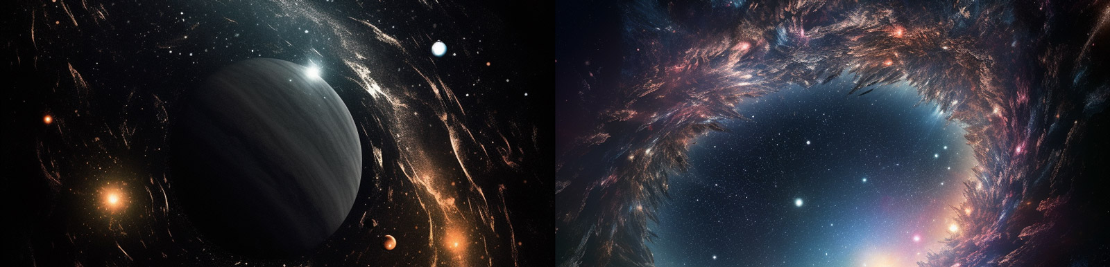 科幻宇宙太空星球背景Midjourney关键词