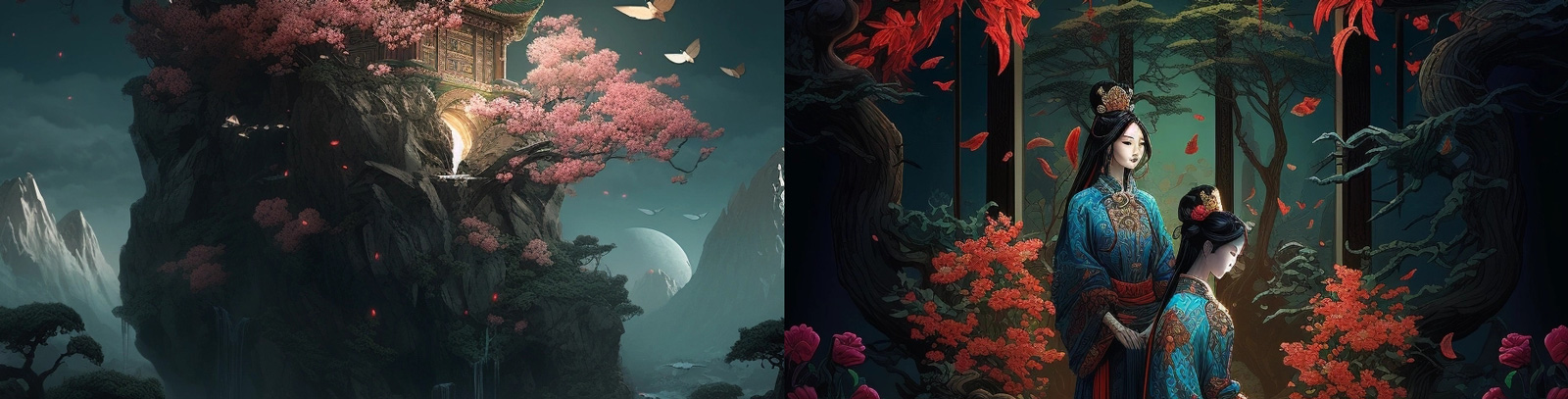 中国风仙侠电影海报