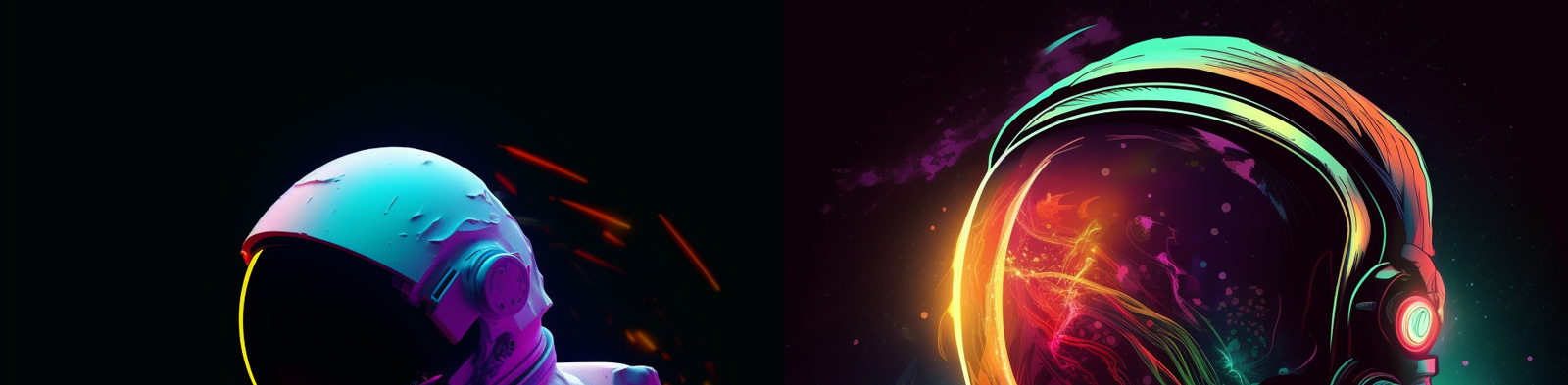 超现实太空宇航员Midjourney关键词