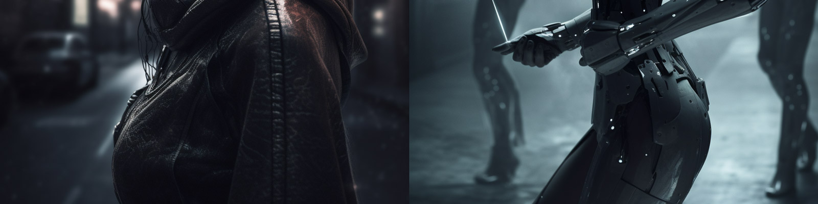 未来科幻机甲女战士Midjourney关键词