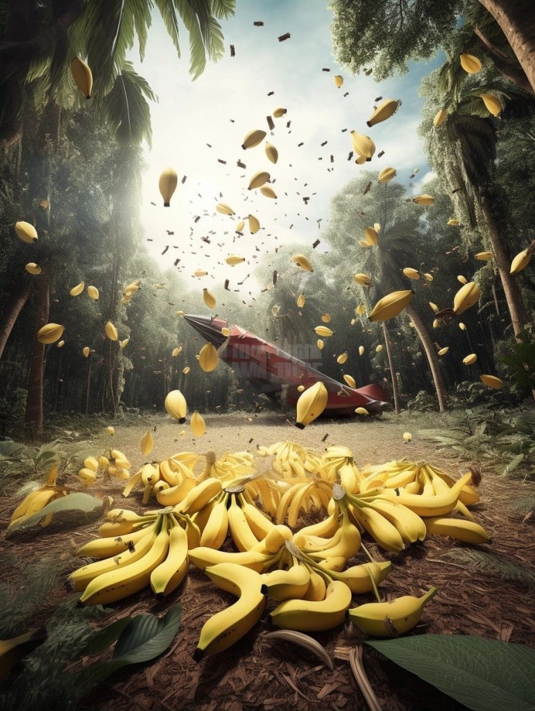 超现实主义爆炸香蕉