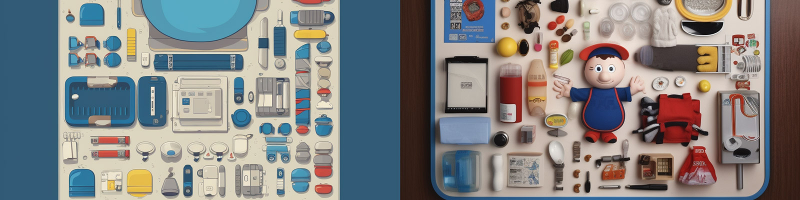 蓝色哆啦A梦产品展示Midjourney咒语