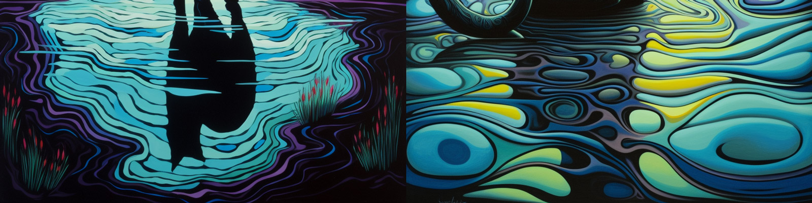 印象派猫咪视觉绘画Midjourney关键词