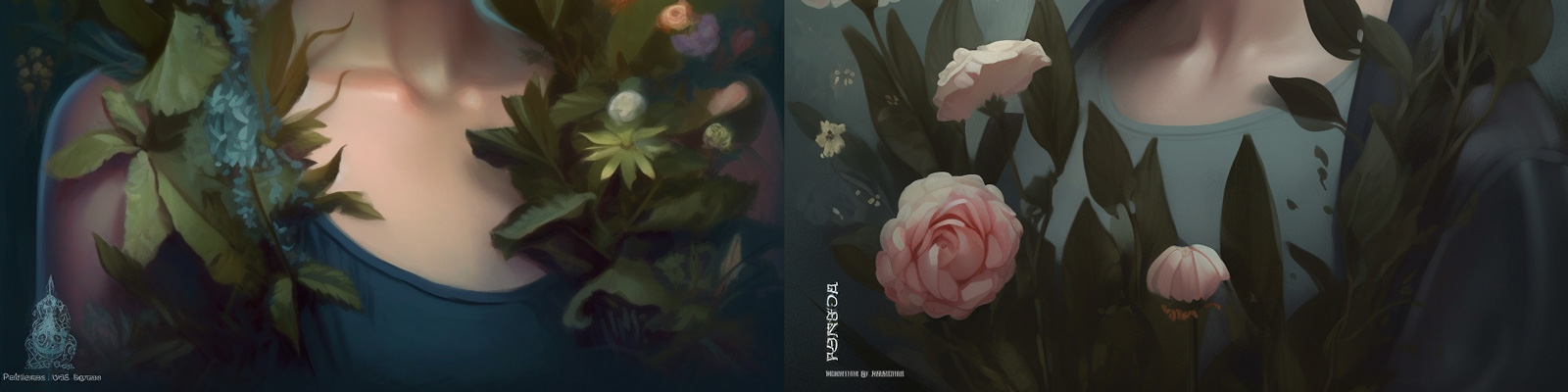 朋克女孩肖像Midjourney关键词