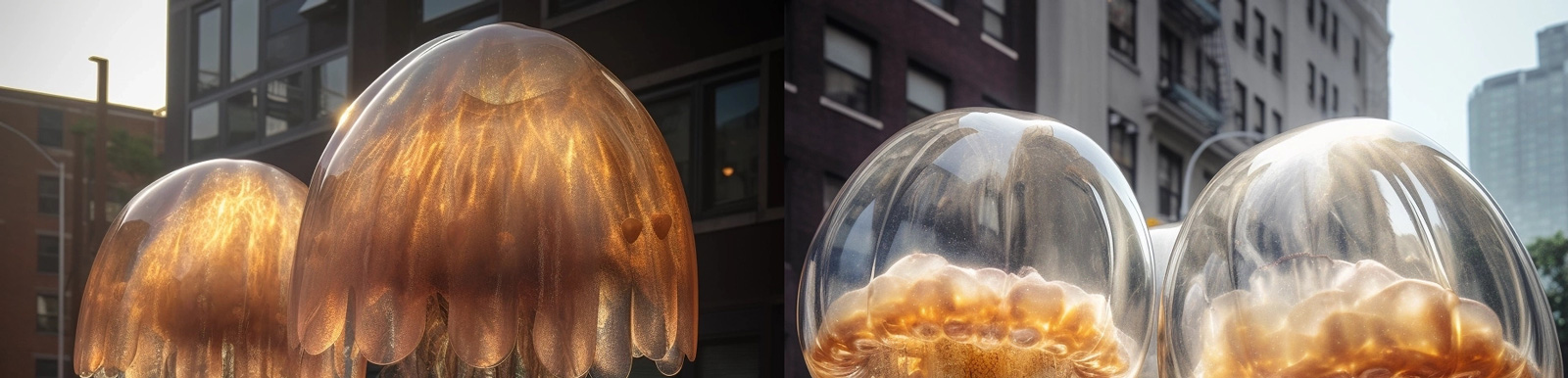 巨型水母模型Midjourney关键词