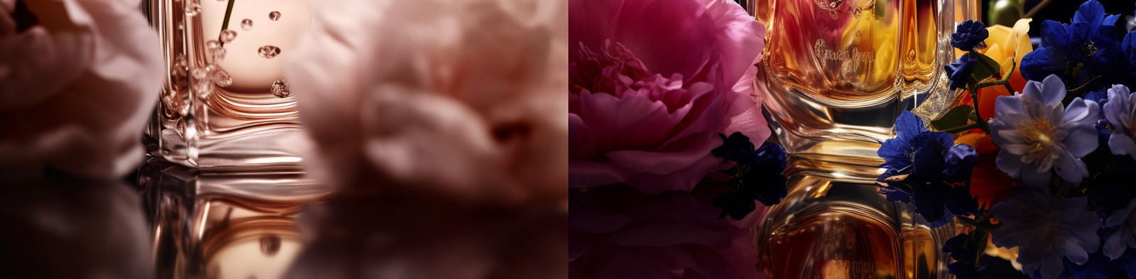 香水化妆品海报Midjourney关键词