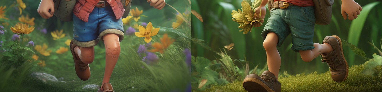 卡通动画人物形象Midjourney关键词