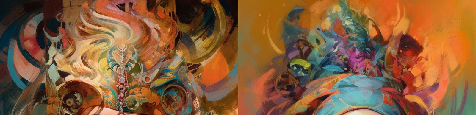 马戏团女孩漫画Midjourney关键词