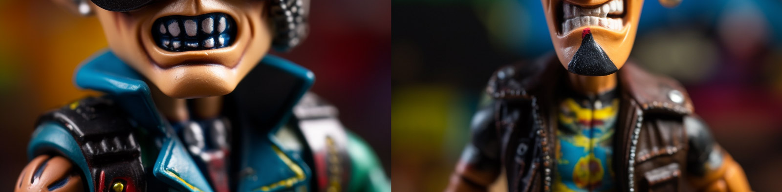 朋克摇滚动漫卡通人物Midjourney咒语