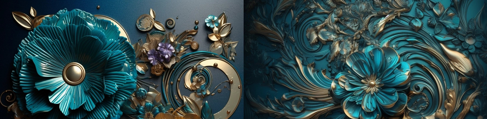 复古金属花纹Midjourney关键词