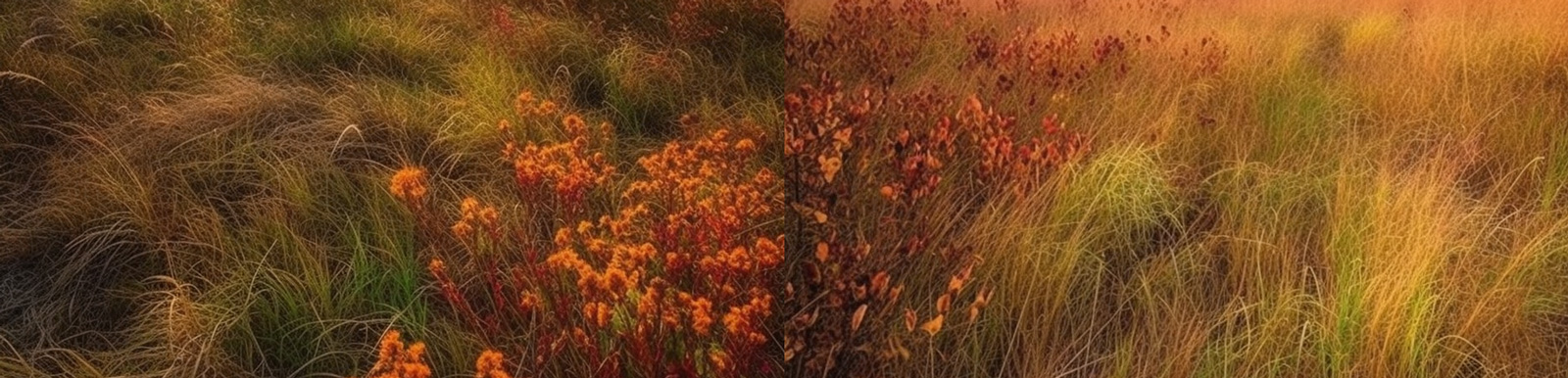 秋天草原美景Midjourney关键词