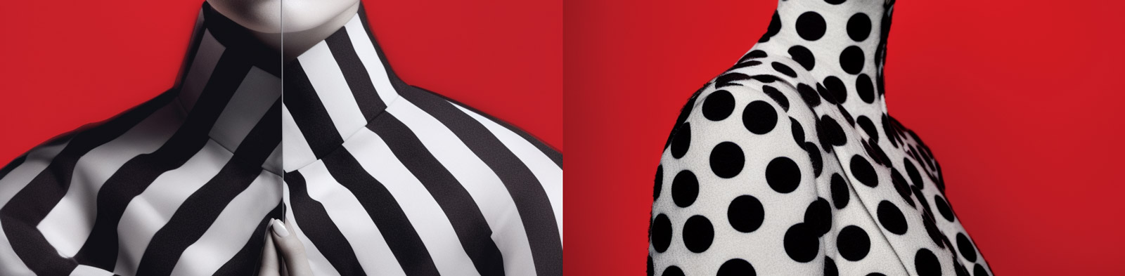 艺术波纹斑点模特封面Midjourney关键词