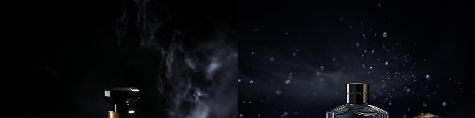 高端岩石香水广告Midjourney关键词