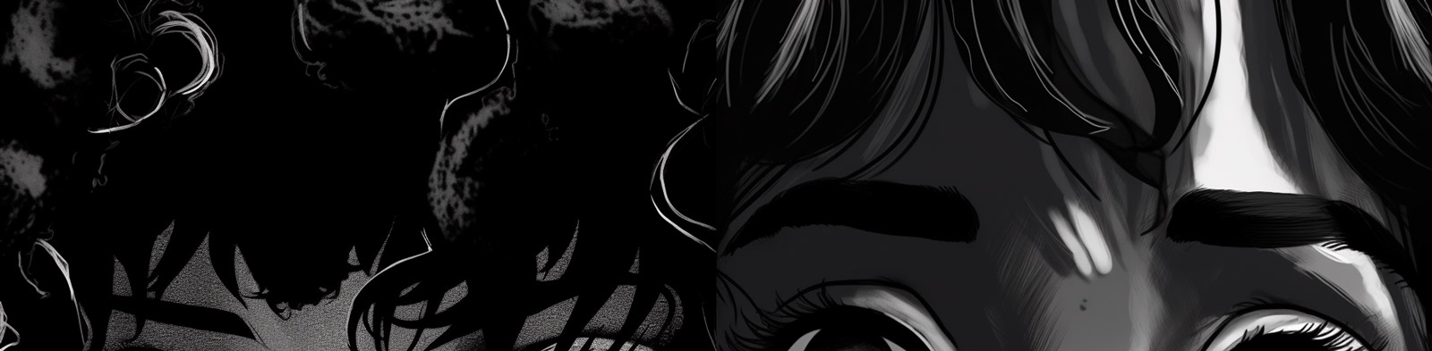 恐怖动漫人物表情Midjourney咒语