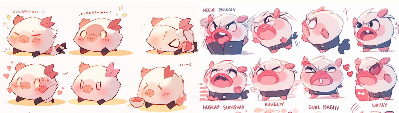 Midjourney一键生成表情包！