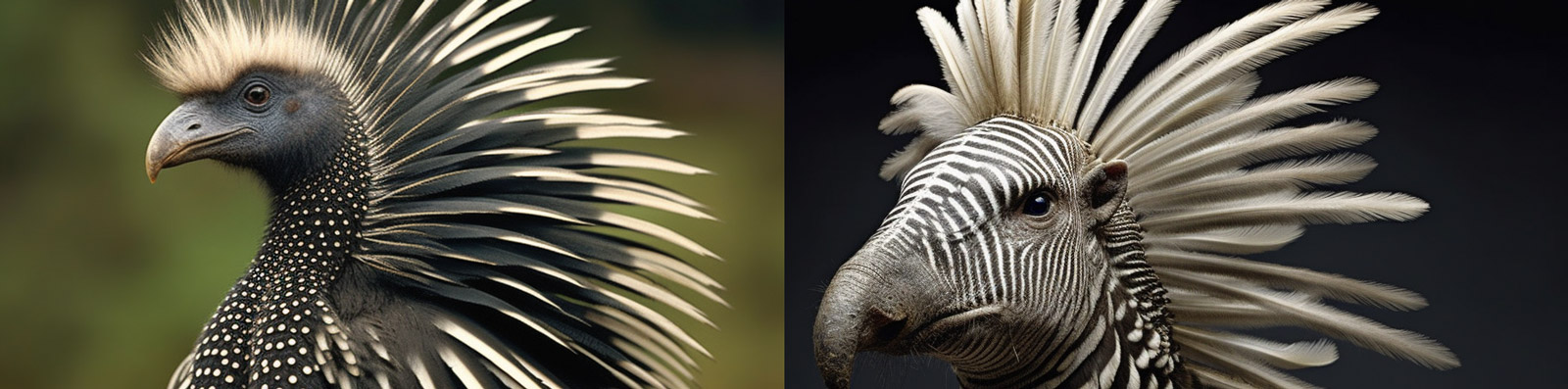 杂交动物斑马纹Midjourney关键词