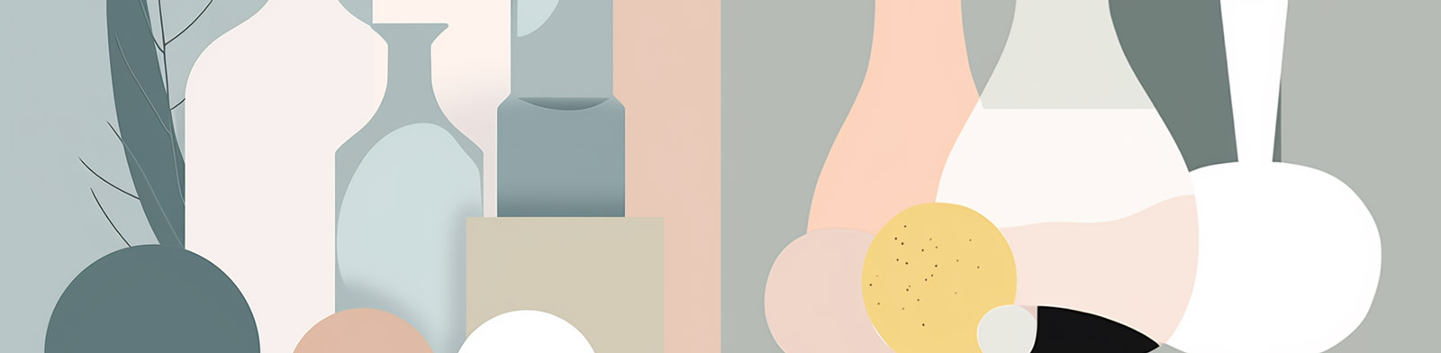 极简花瓶装饰静物画Midjourney关键词