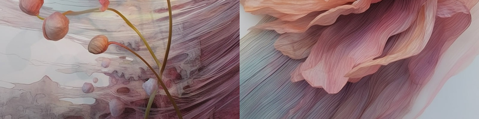 唯美数字鲜花绘画Midjourney关键词