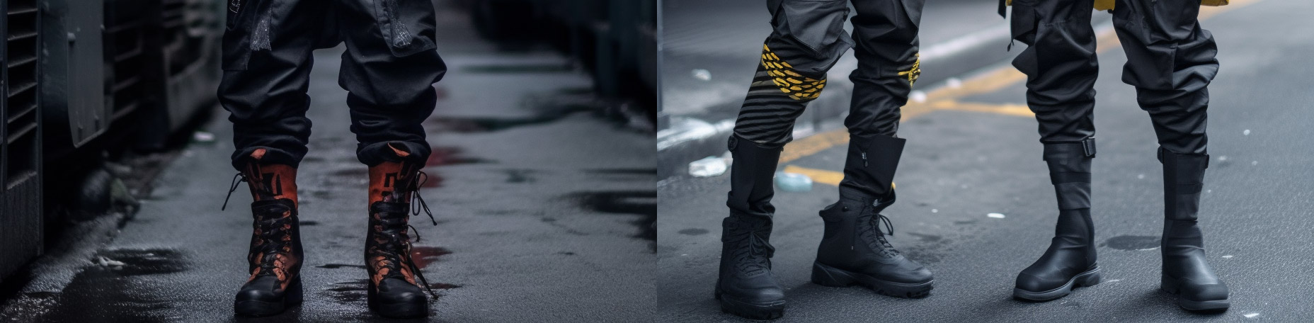 赛博朋克科技服饰Midjourney关键词