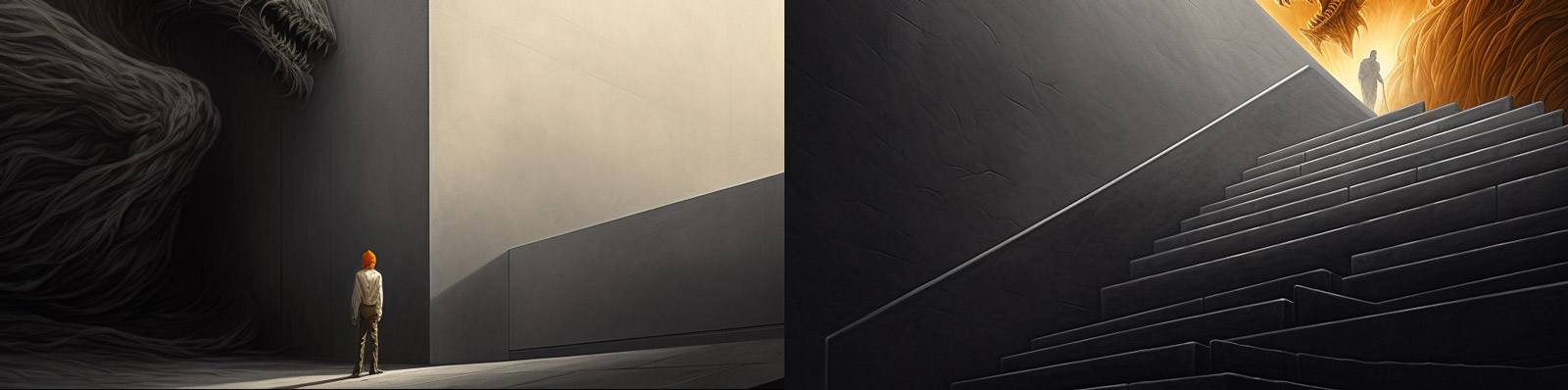 极简立体空间背景Midjourney咒语