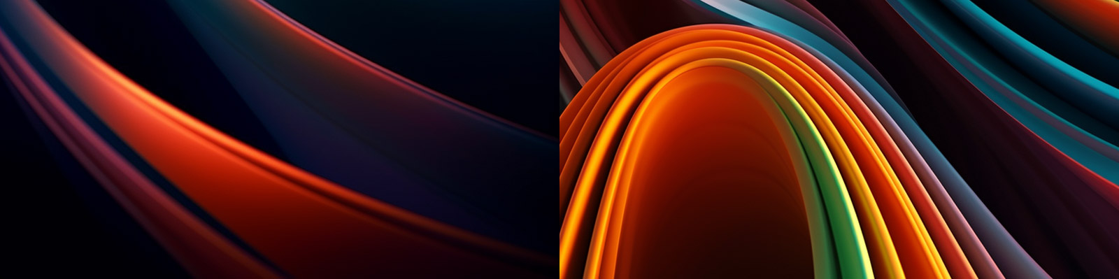 抽象彩色线条壁纸背景Midjourney咒语