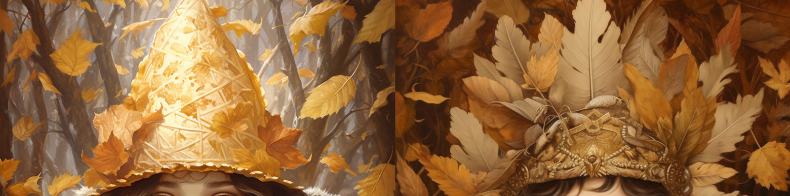 金色秋天可爱女孩摄影Midjourney关键词