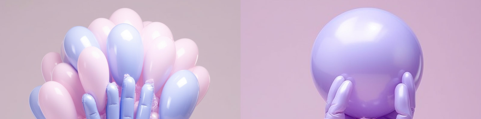 创意彩色手部气球Midjourney咒语