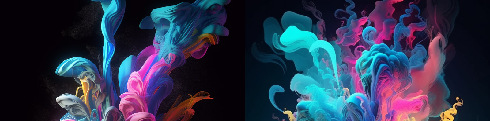 油漆渐变风格创意艺术midjourney关键词