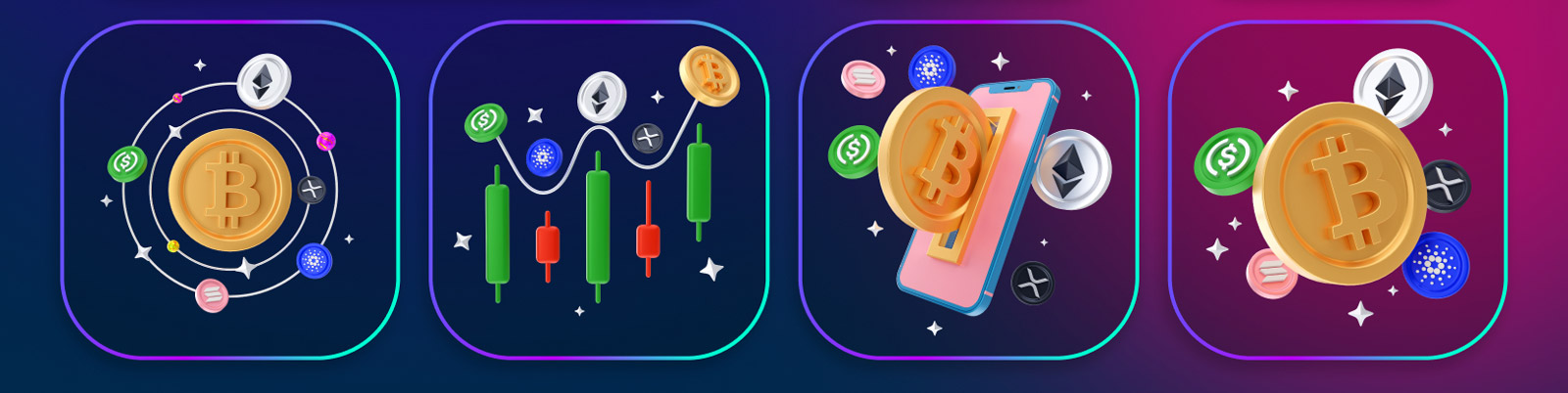  3D虚拟数字货币模型Blender