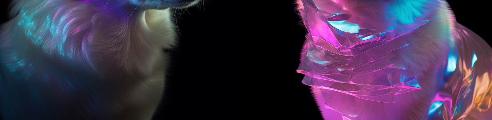 霓虹灯发光柯基犬宠物Midjourney关键词