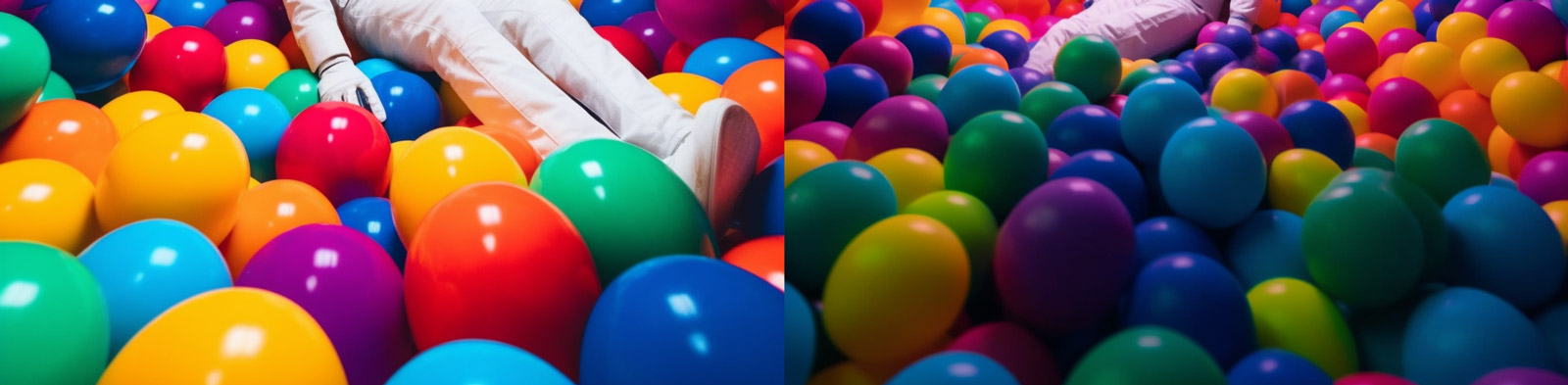 彩虹球中的宇航员Midjourney关键词