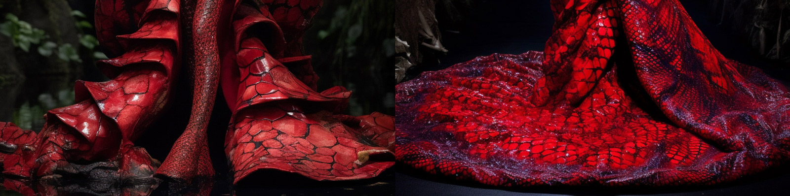 时尚前卫模特T台秀Midjourney关键词