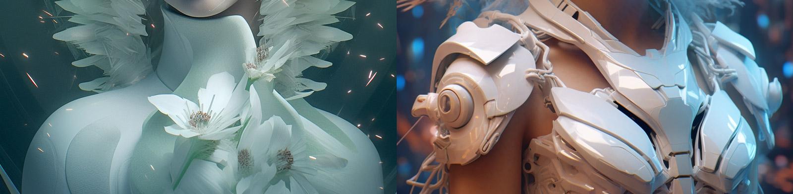 科幻动漫人物形象Midjourney关键词