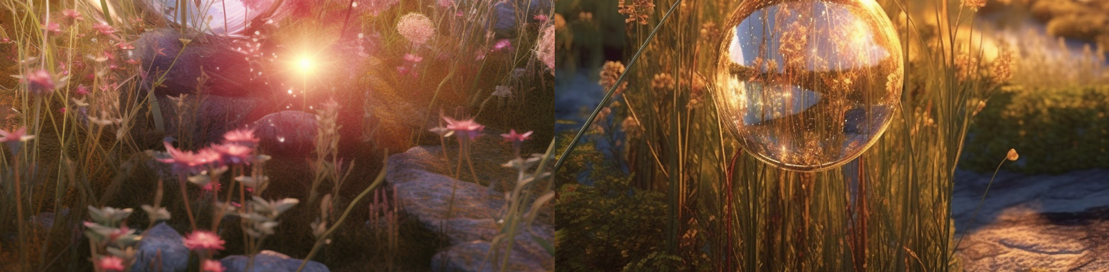 神奇自然梦幻风景Midjourney咒语