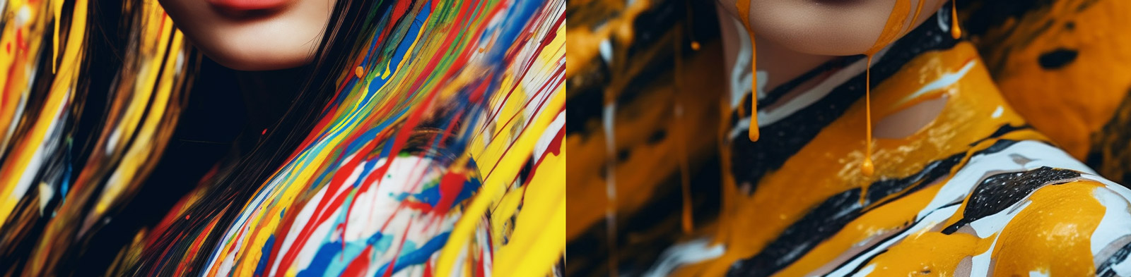 超现实时尚女孩摄影Midjourney关键词