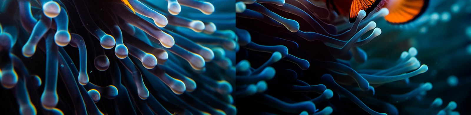 可爱的小丑鱼摄影Midjourney咒语