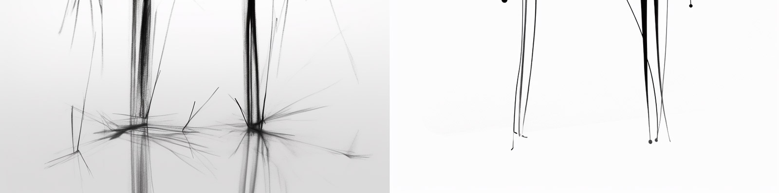 手绘简笔线条人物Midjourney关键词