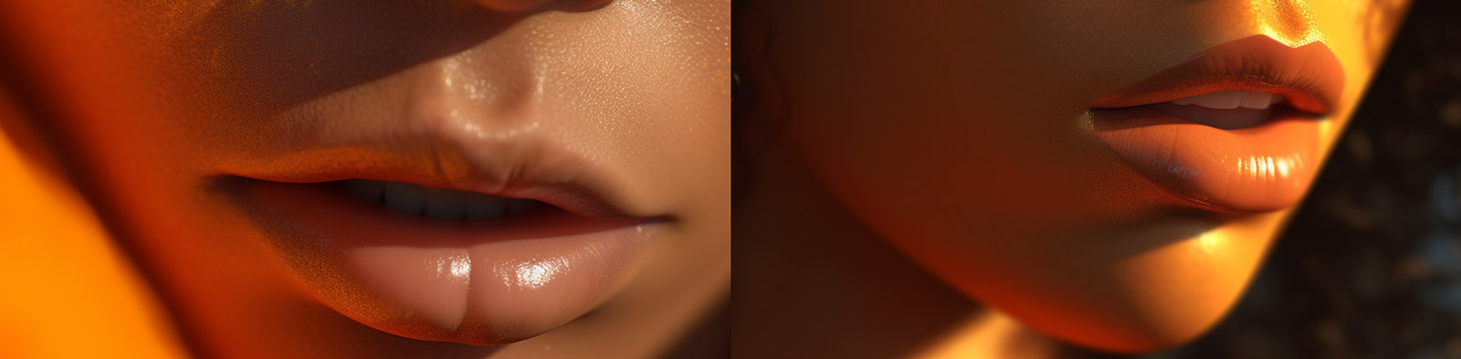 非洲女性脸部特写Midjourney关键词